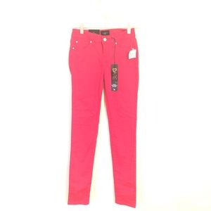 Celebrity Pink Women’s Red Stretch Jeans 0/24 NWT